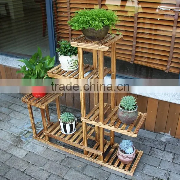 2016 Wooden Flower Pot Stand Pictures photo-5
