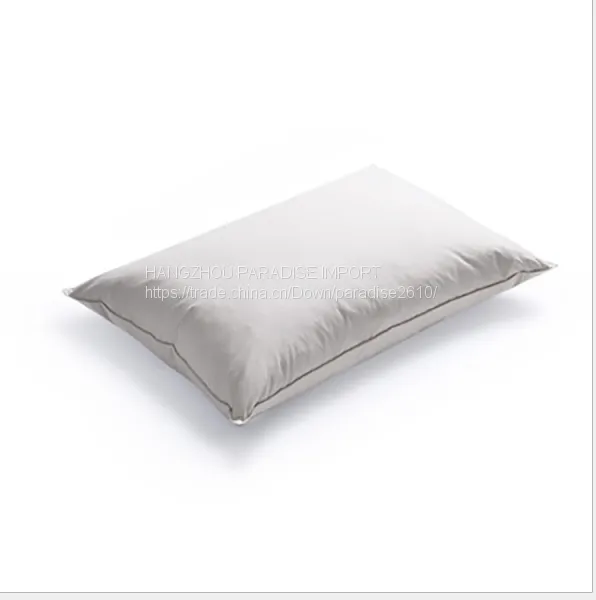 2017 Hot Sale Cotton Pillow Filled With White Goose Down photo-2