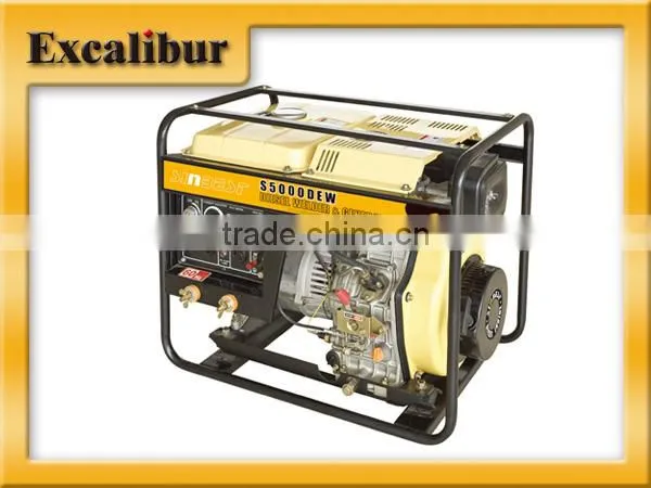 4.5 KW Single Phase Open-frame S192F (E) Diesel Welder & Generator photo-2