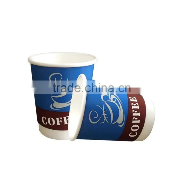 Ripple Paper Cup Diamond Paper Cup Double Wall White Paper Cup photo-4