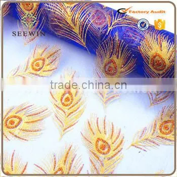 Fashionable Trendy Wrapping Roll Organza Fabric Tulle Fabric photo-2