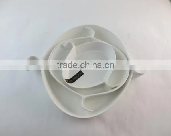Ceramic Bowls for Soups,High White Ceramic Soup Bowl Set,ceramic Microwave Bowl photo-3
