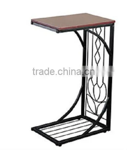 RH-4624 Metal Frame Gramercy Accent End Table Sofa Side Table photo-2