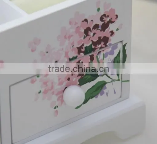 White Wooden Jewelry Box photo-4