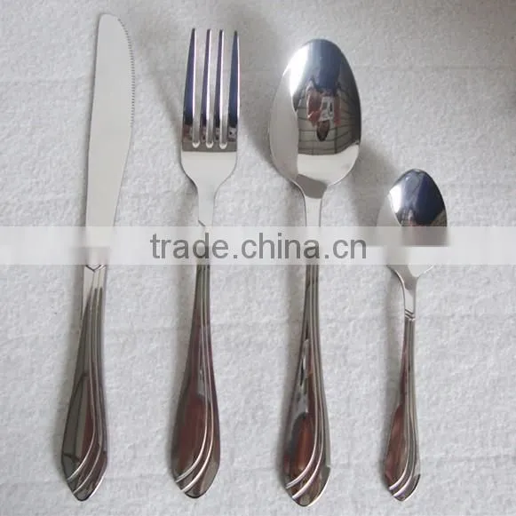 Silver Spoon Fork Knife Cutlery Set With Low Price photo-3