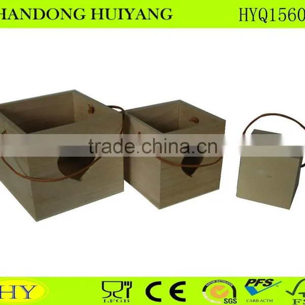 Unfinished Factory Custom Wooden Bucket photo-5