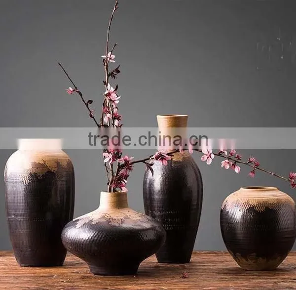 Home Decoration China Antique Ceramic Flower Vase photo-2