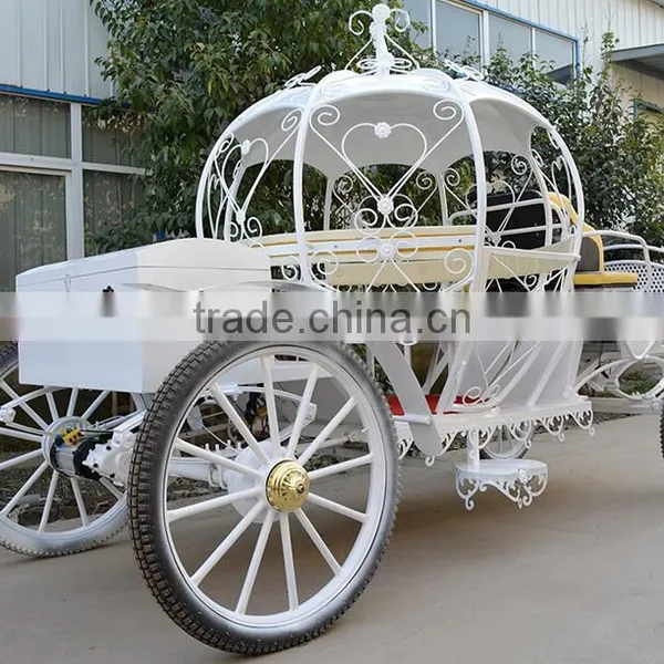 European Style Pumpkin Princess Carriage Scenic Spot Exhibition Hall, Photography Props Wedding Electric Carriage(BG11-M097) photo-2