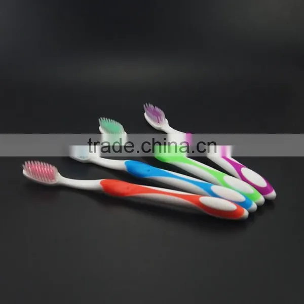 Portable Soft Tongue Gentle Cleaning Teeth Whitening Adult Daily Used Toothbrush photo-2