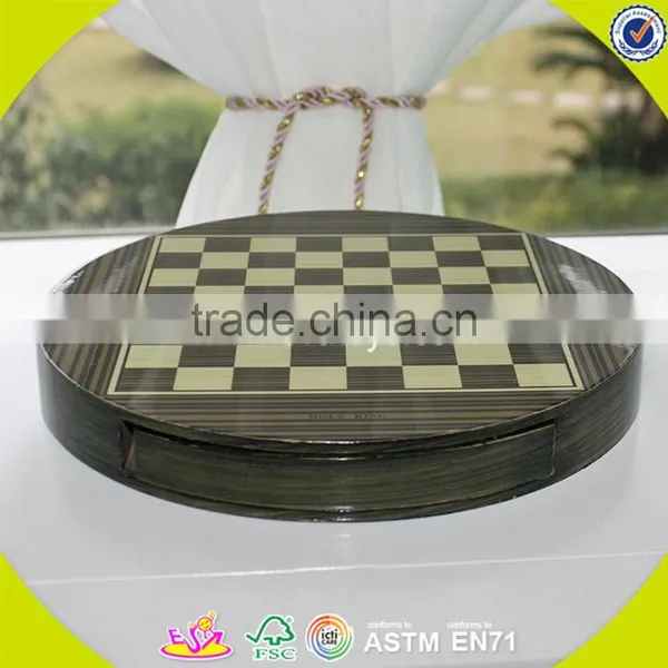 2017 Wholesale Cheap Kids Wooden Chess Game Best Wooden Chess Game W11A054 photo-2