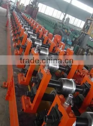 Hot sale 2015 15 KW hydraulic pressure station power 5.5KW roofing used gutter downpout pipe cold roll forming machines