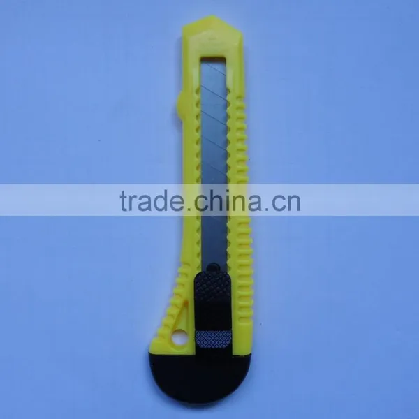 18mm Cheap Plastic Grip Utility Knife Sliding Knife Cutter Knife photo-5