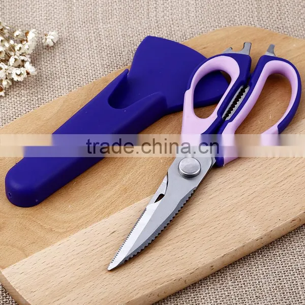 Top Sale Kitchen Shears Multifunction Kitchen Heavy Duty Scissors Come-apart With Magnetic Hold photo-2