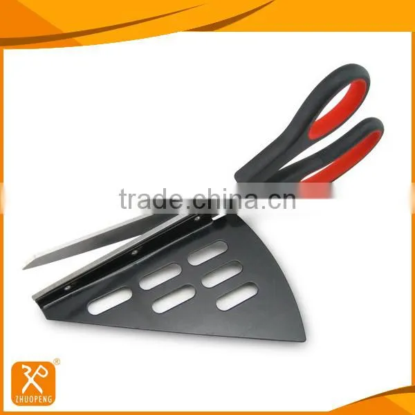 9-3/4'' Passed Food Grade Test Pizza Cutting Scissors With PP+TPR Handle photo-2