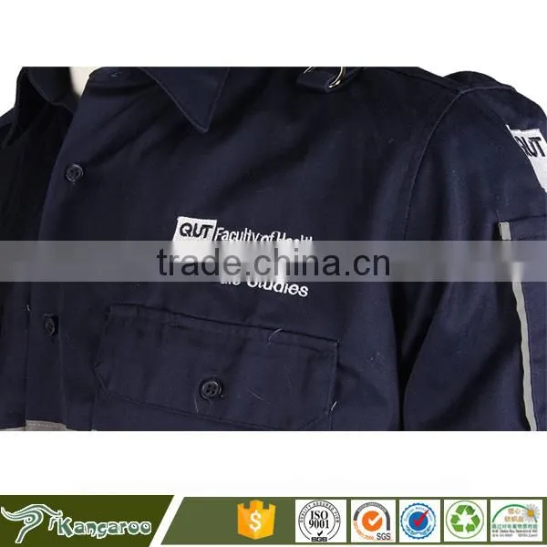 Breathable Reflective Safety Work Shirts With Reflective Tape photo-4
