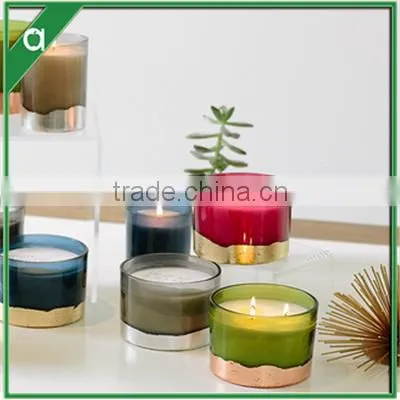 Scented Candle in Different Height Glass Jar for Birthday or Wedding photo-3