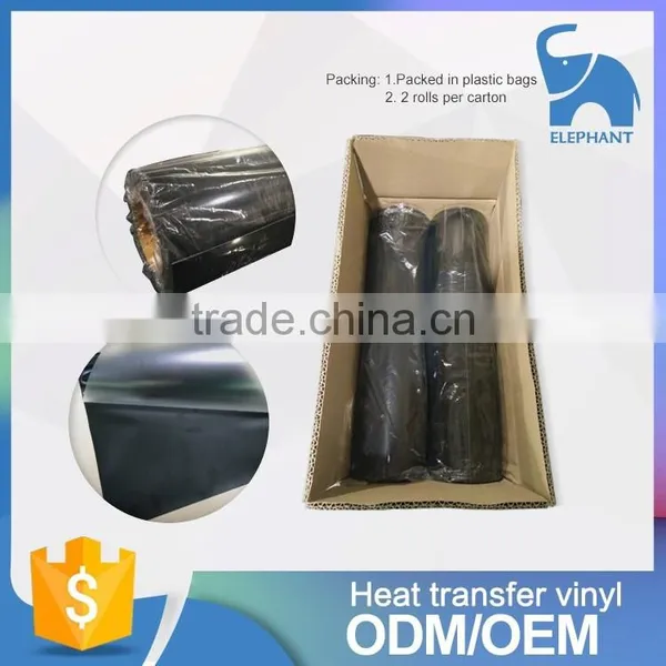 Korea Quality Sticky PU Thermal Heat Transfer Vinyl / PU Heat Press Vinyl for t Shirt photo-2