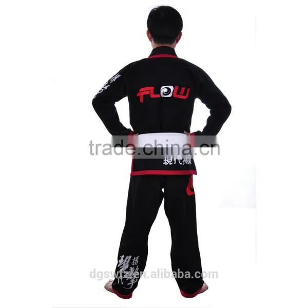 Wholesale Bjj gi Custom Made High Quality 100% Cotton Pearl Weave Fabric Patches photo-2