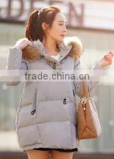 GZY Wholesale Pink Coat Fur Hood at Low Price photo-2