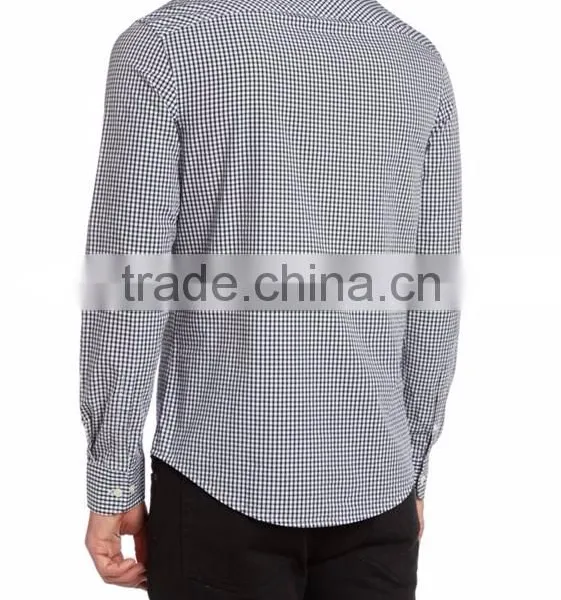 Custom Made Shirts China Woven Label Mens Formal Shirt photo-3