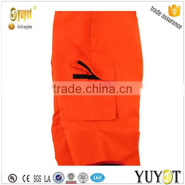 Hi-vis Fire Retard Workwear With Flap Pocket and Articulated Sleeve photo-5