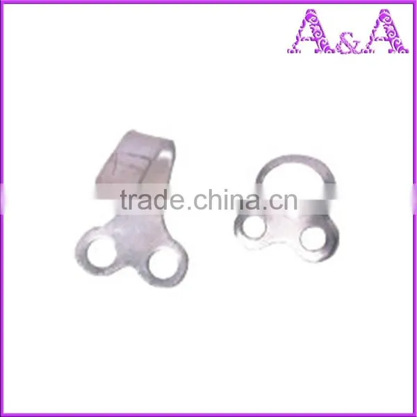 H65 Quality Brass Metal Trouser Hook and Eye photo-3