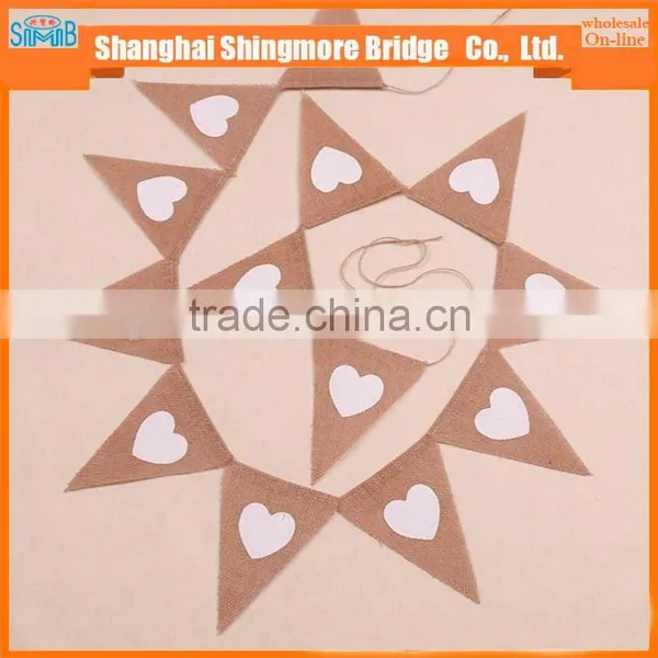 Cheap Wholesale High Quality Triangle Pennant Flag photo-2
