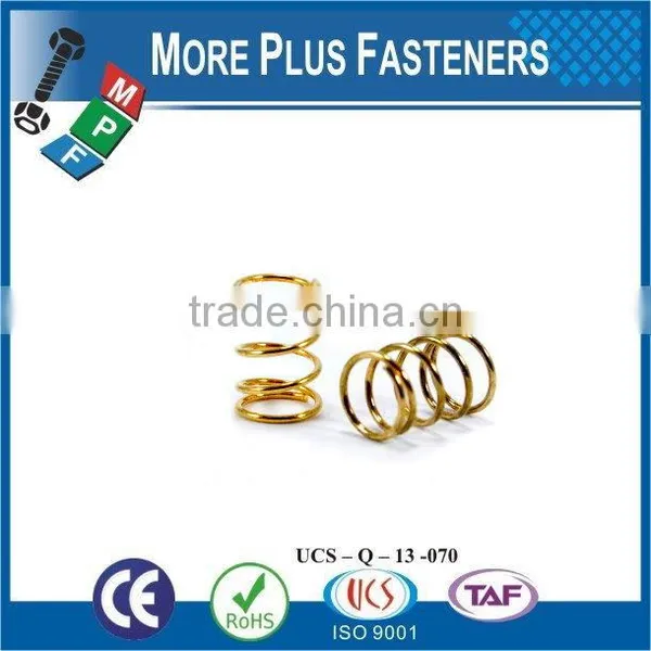 Made IN TAIWAN High Qualiy Small Spring Stainless Steel Spring Brass Spring photo-5