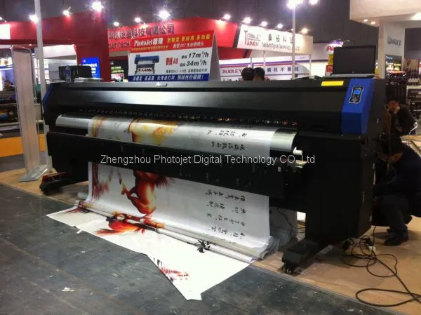 China Made Large Format Multi Function Eco Solvent Printer for Paper Printing photo-2