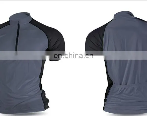 Custom Blank Men's Dry Fit Cycling Jersey Shirts With Polyester photo-2