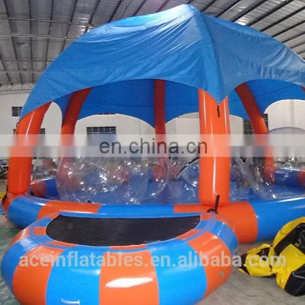 2017 Giant Inflatable Pool Float Swimming Pool Cover Tent For Sale
