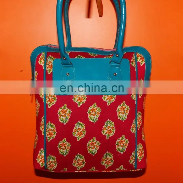 Indian Handmade Pure Cotton Woman Beautifull Design Bag photo-4