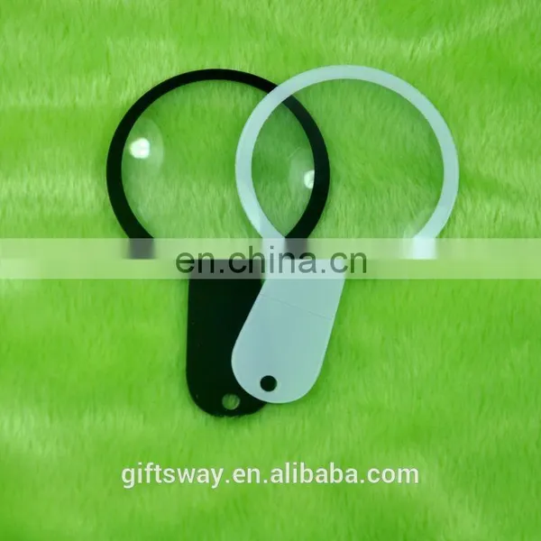 Plastic PVC Flexible Magnifying Glass 3x Bookmarks Magnifier photo-2