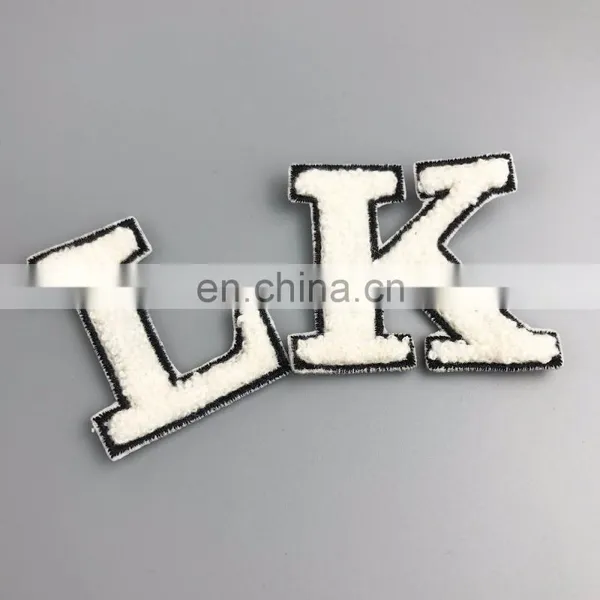 no Minimum Cheap Numbers Letters Custom Chenille Patches photo-6