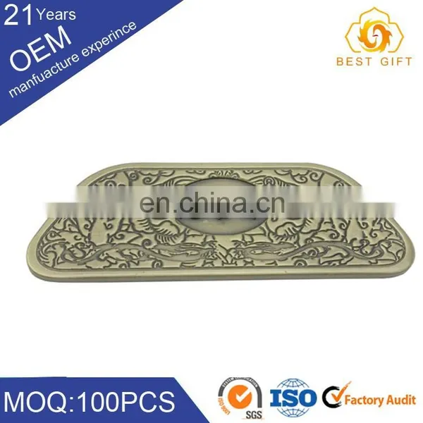 Custom label manufactuer whisky beer metal label