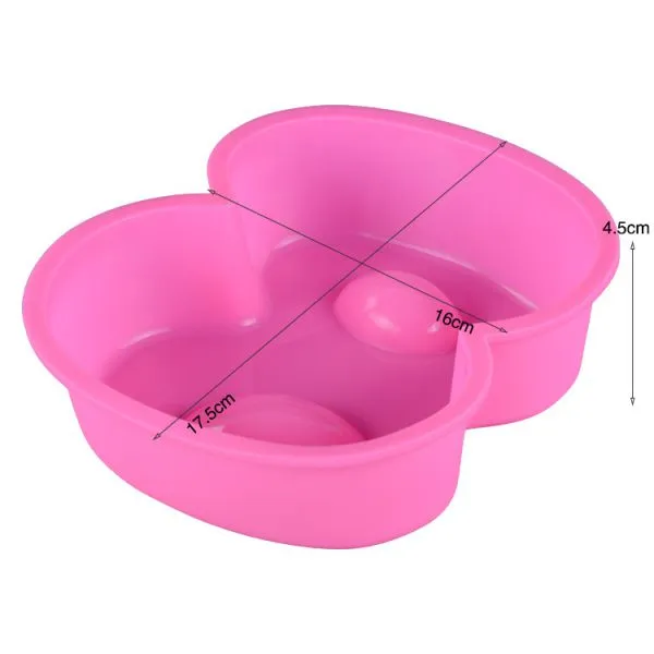 Free Sample Food Grade Heat Resistant Nontoxic Silicone Cake Mold Baking Mousse Pudding Mold Tool Figure 8 photo-4