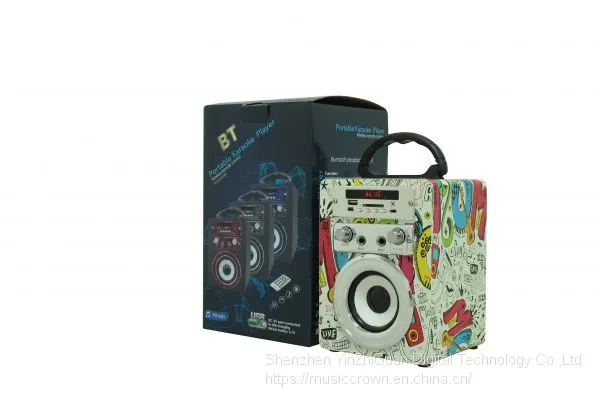 New Style K81 Wooden Bluetooth Speaker Cell Phone and Computer Portable FM Radio Speaker photo-5