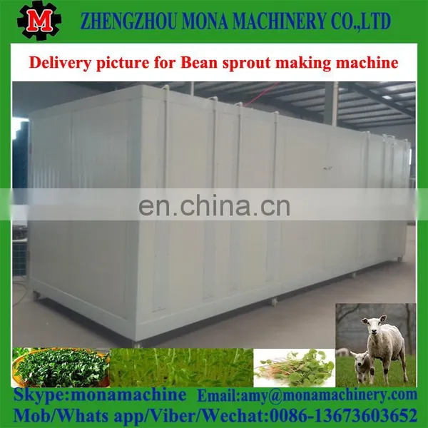 High Speed Widely Used Bean Grass Making Machine for Sale photo-4