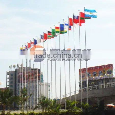 Manual Internal Halyard Tapered Flag Pole photo-4