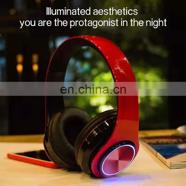2020 Best Sell Wireless Cancelling Headband Cheaper Sports Stereo Headset Foldable Deep Bass Earphones Headphone photo-2