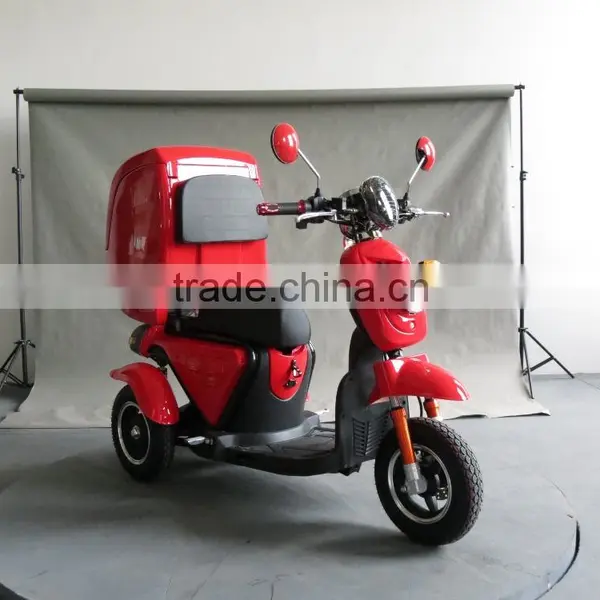 500W Large Cargo Box Electric Cargo Tricycle