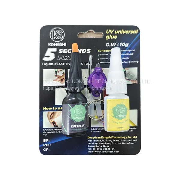 Hot Sales High Quality UV Glue Strong Metal Crystal Glass Wood Ceramic Transparent Glue and Universal Quick Drying Glue Set photo-5