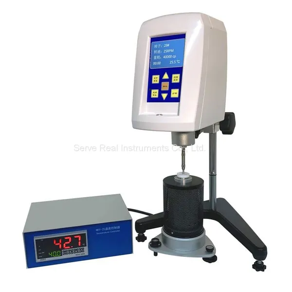 High Temperature Rotational Viscometer With Heater