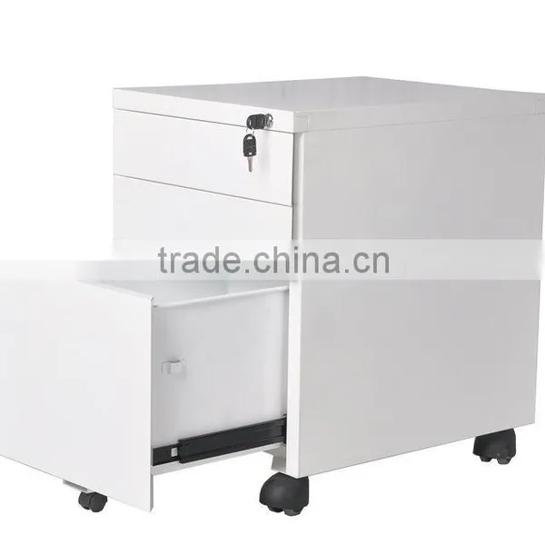 (DL-M1 ) Office Storage Steel Metal Mobile Pedestal File Cabinet on Castors With 3 Drawer 2 Box 1 File -workplace Organization photo-3