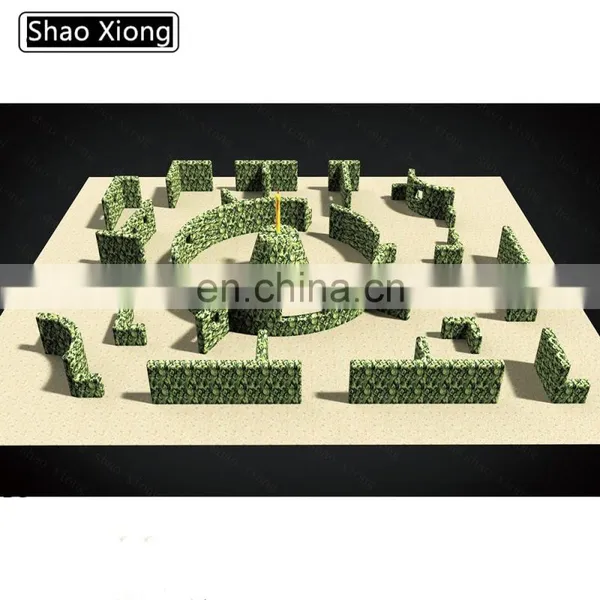 Outdoor Laser Tag Paintball Equipment Inflatables Paintball Obstacles Bunker Field photo-5