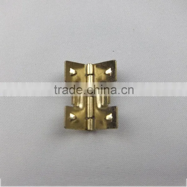 Small Yellow Zinc Jewellery Box Concealed Hinge photo-4