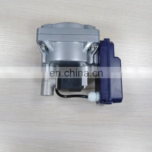 Hiross 1/2'' Compressor Auto Condensate Drain Digital Timer Solenoid Valve Air Compressor Automatic Timer Drain Solenoid Valve photo-2
