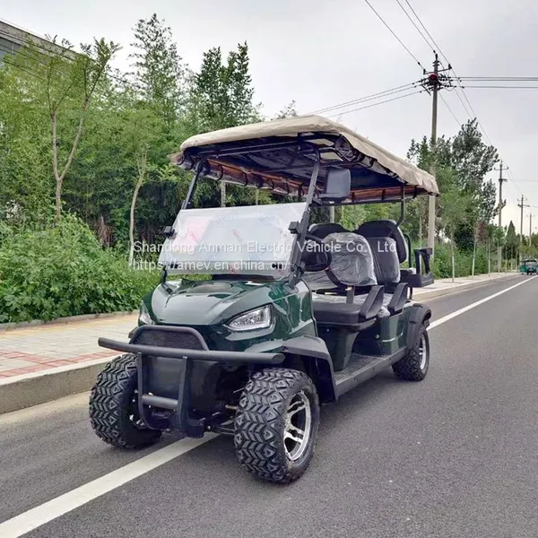 6 Seats Cheap Electric Golf Cart for Sale With CE Certificate , 6 Seater Electric Golf Cart photo-2