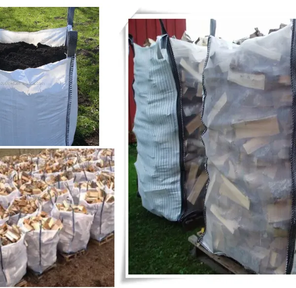 Conductive Bulk Bags Type C Tote Bag FIBC Jumbo Bag Anti-Static Super Sack 1ton Big Bag for Chemical Powders photo-5