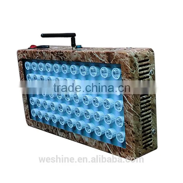 120W Aquaponics Dimmable Coral Reef Sunrise Aquarium Tank Full Spectrum Led 6500k Lighting WiFi Par38 Led Aquarium Light photo-2